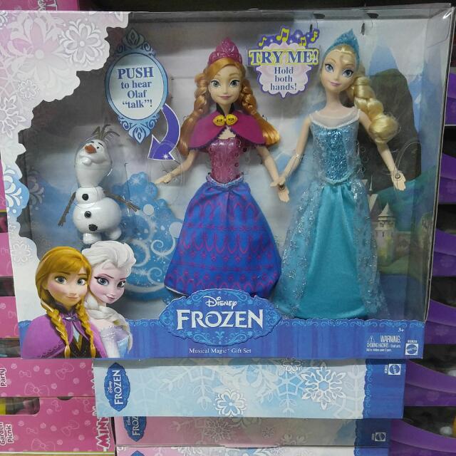 talking frozen dolls