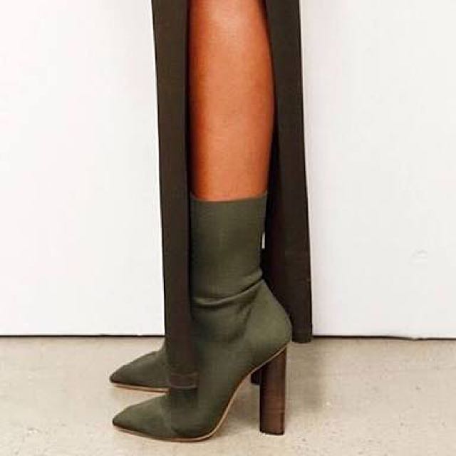 Yeezy heeled boots store