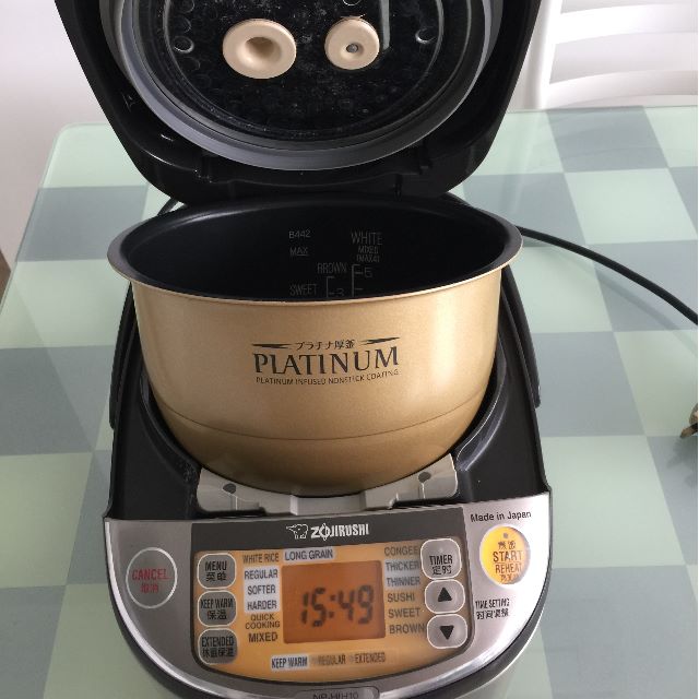 Zojirushi Pressure Rice Cooker NPHIH10, TV & Home Appliances, Kitchen