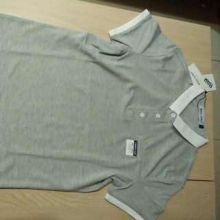 BN Grey Polo Shirt