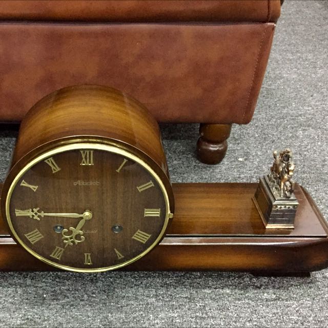 ANTIQUE JAPAN TABLE CLOCK, Furniture & Home Living, Home Decor, Vases ...