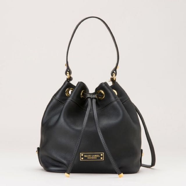 burberry blue leather bag