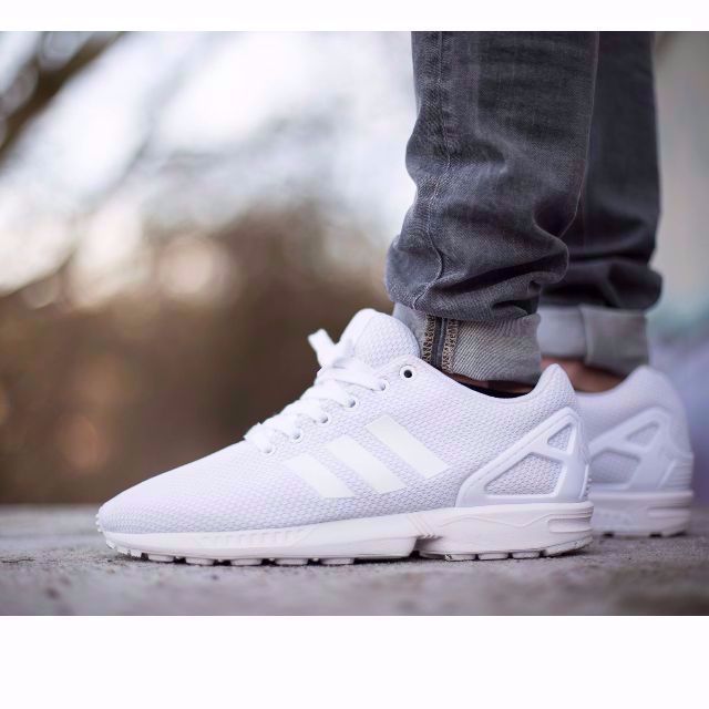 adidas trainers zx flux white