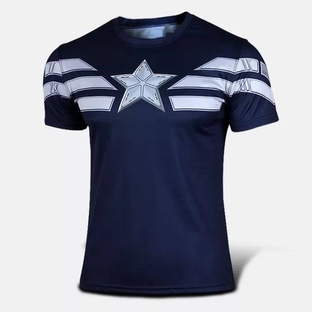 dri fit captain america shirt
