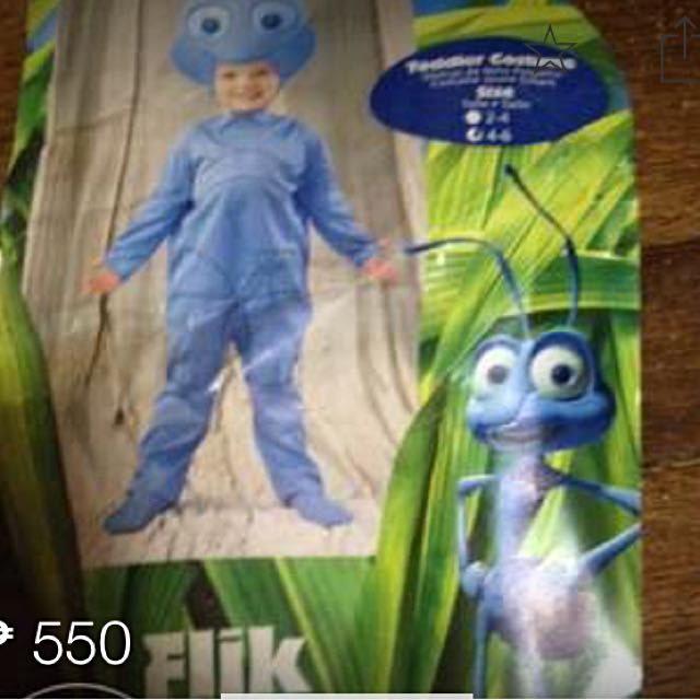 Disney s A Bug s Life Costume Flik Hobbies Toys Toys Games on Carousell