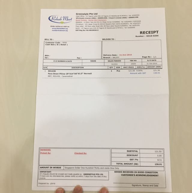 Face Down Pillow Hermell, Everything Else on Carousell