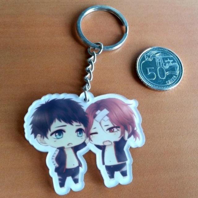 Free anime keychain hot sale