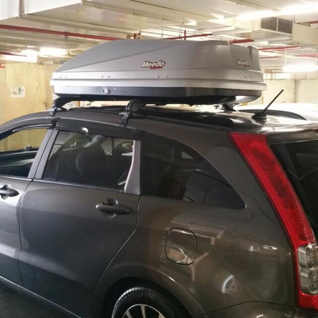 Rent car clearance roof box