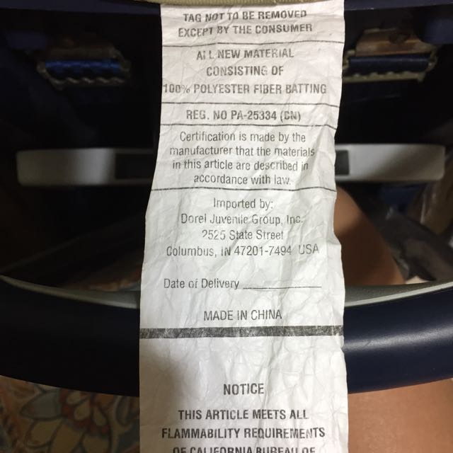 Reserved Preloved Infant Car Seat Cum Carry Cot Babies Kids