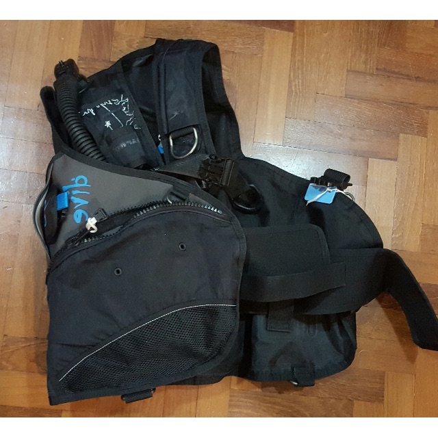 Scubapro Geo Travel Diving BCD Dive gear M Size