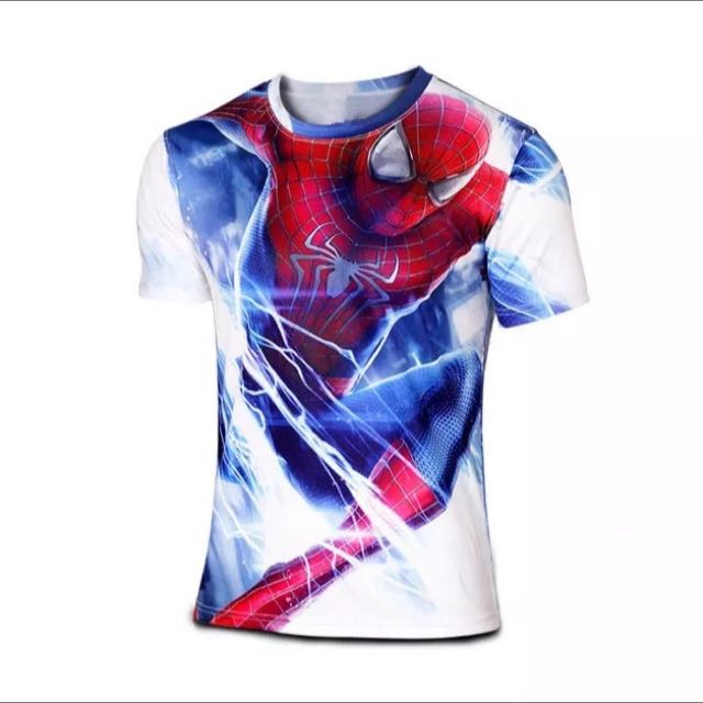 spiderman dri fit shirt
