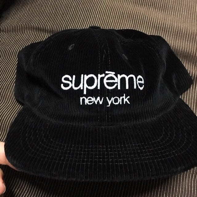 Supreme corduroy classic logo 6 panel 2025