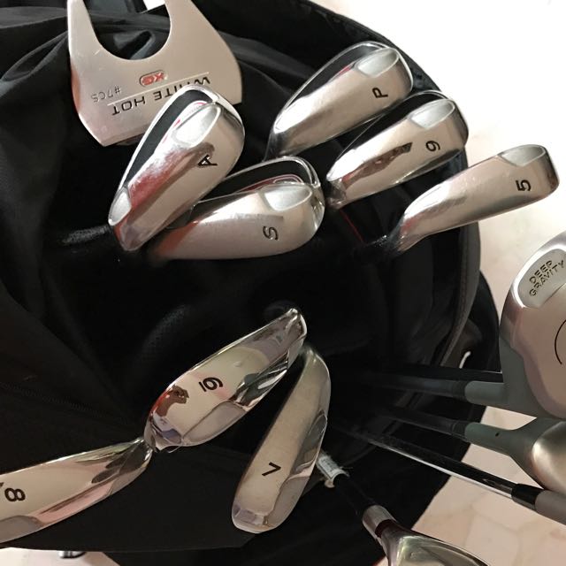 taylormade burner plus irons used