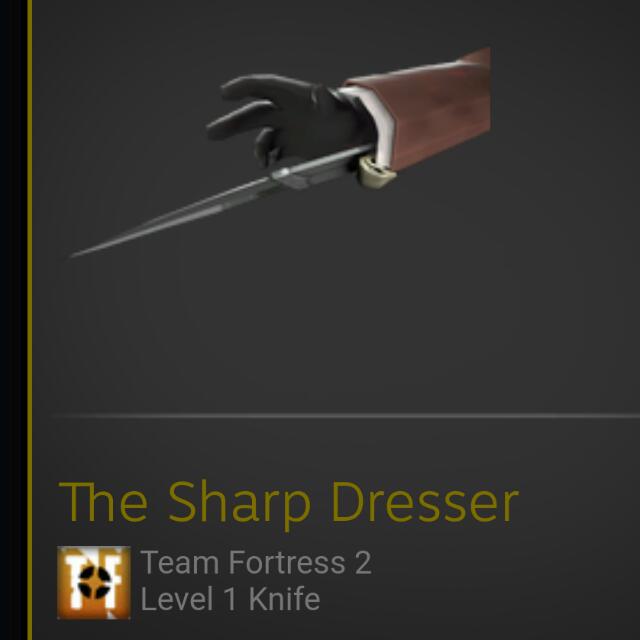 Tf2 刺客袖劍sharp Dresser Video Gaming Video Game Consoles On