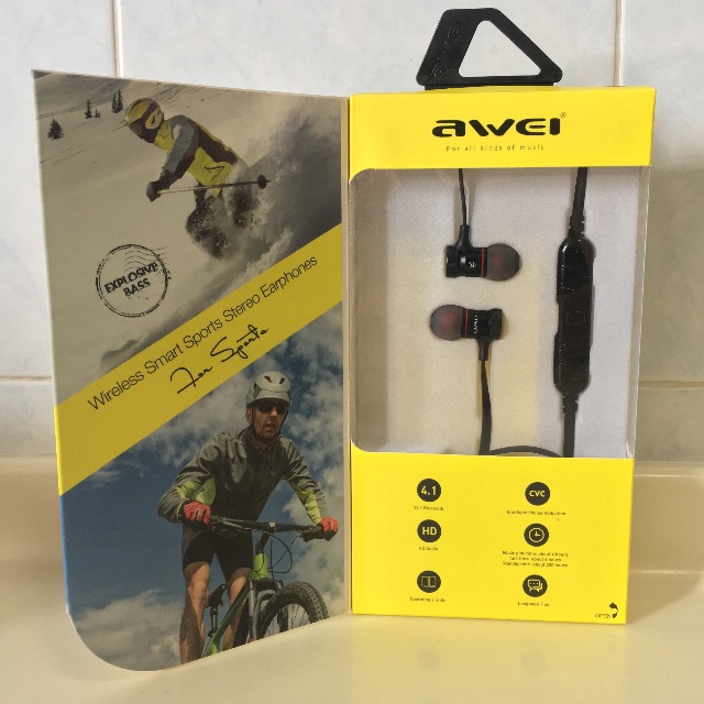 AWEI 920BL Bluetooth 4.1 Sport Stereo Earphone