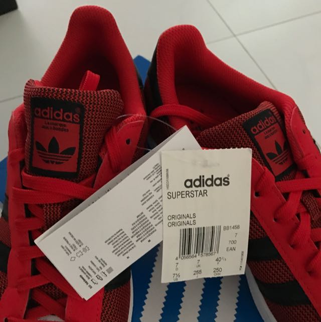 Adidas originals superstar zz red discount