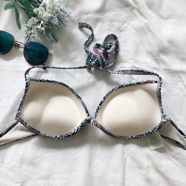 Push up 2025 bikini cotton on