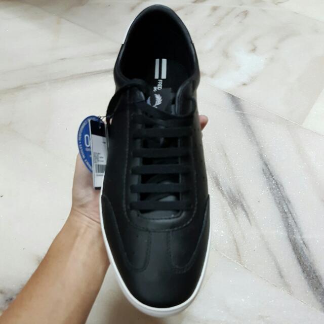 Fred perry horton hot sale canvas black