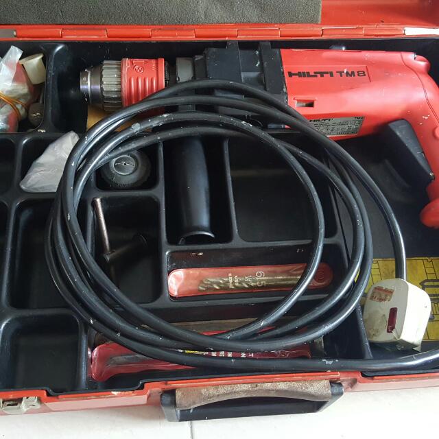 Hilti tm8 sales hammer drill