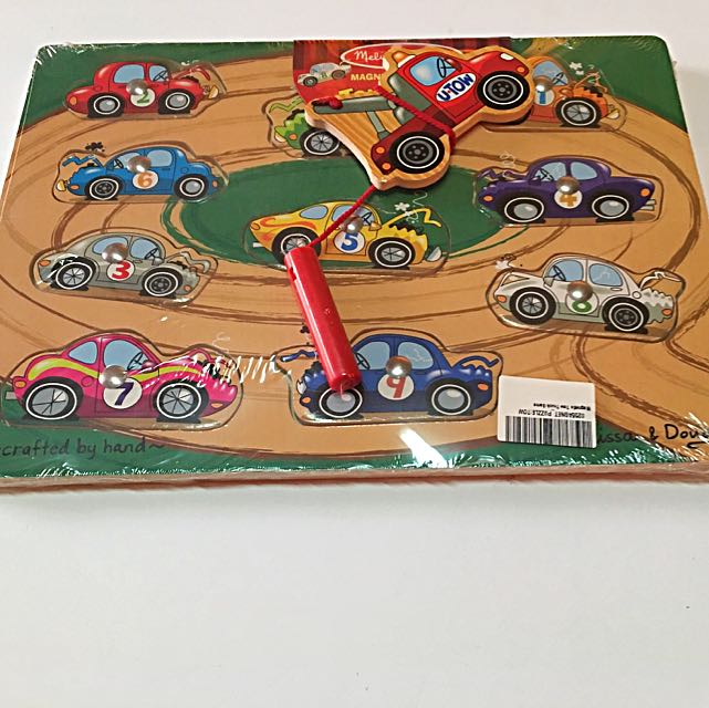 Melissa and doug tow truck magnetic puzzle shop