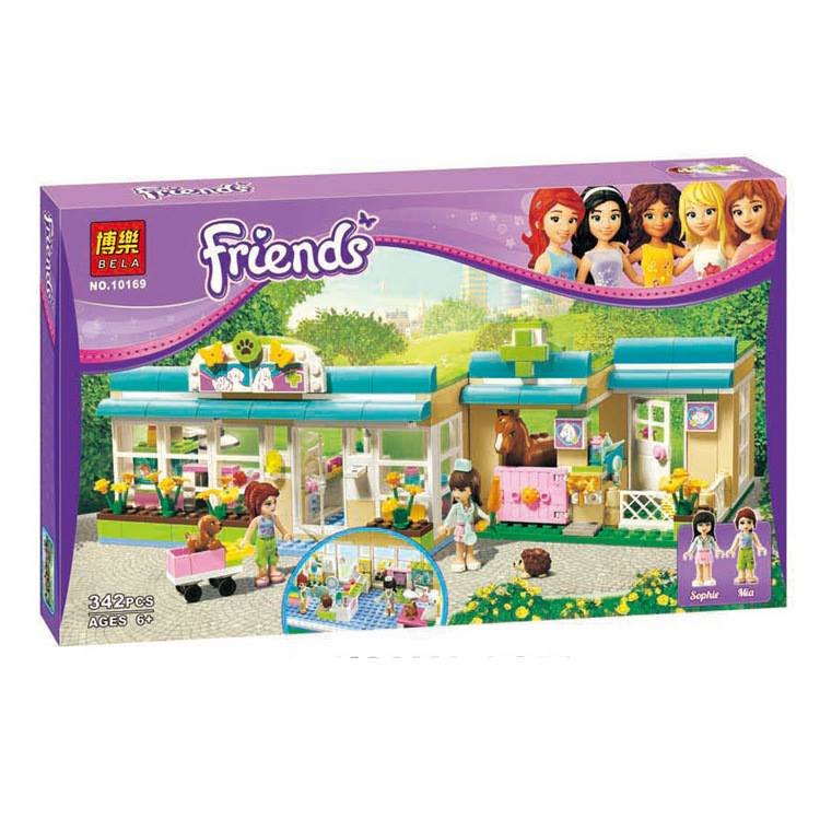 Lego BELA Friends 10169 Animal Clinic Heart Lake Vet Zoo