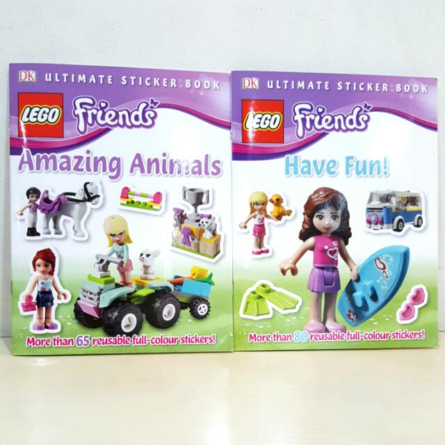 Lego Friends Dorling Kindersley Ultimate Book Collection 2 Story Books 2 Sticker Books Stickers UP 29.91