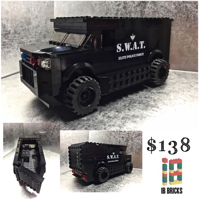 Lego MOC Swat Vehicle, Hobbies & Toys, Toys & Games on Carousell