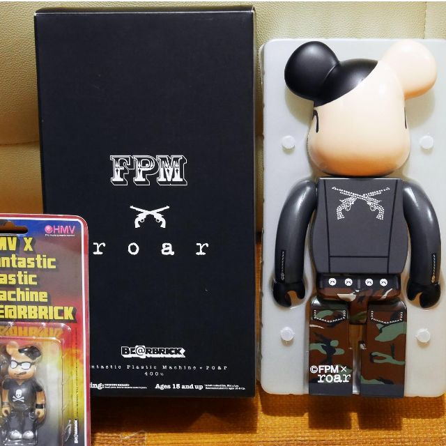 Medicom Toy 2007 x Fantastic Plastic Machine FPM x Roar 400% & HMV