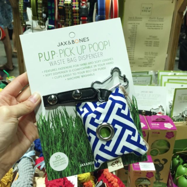 jax and bones poop bag dispenser