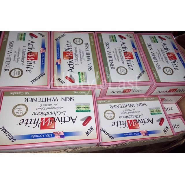 ActiveWhite L-Glutathione, Health & Nutrition, Health Supplements, Vitamins  & Supplements on Carousell