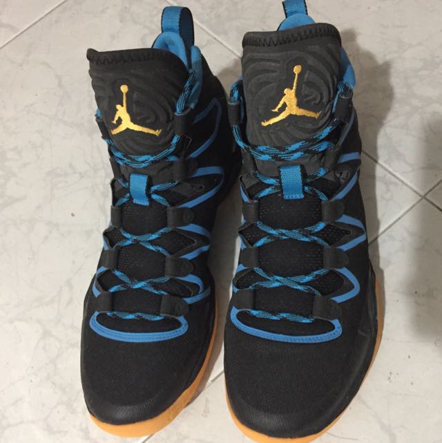 Air Jordan Xx8 28 SE Black Blue Mango Playoffs