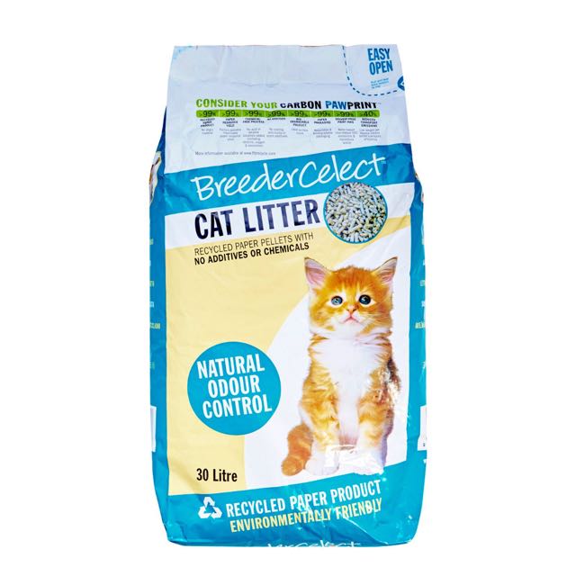 Breeder Celect Cat Litter 30L, Pet Supplies, Homes & Other Pet