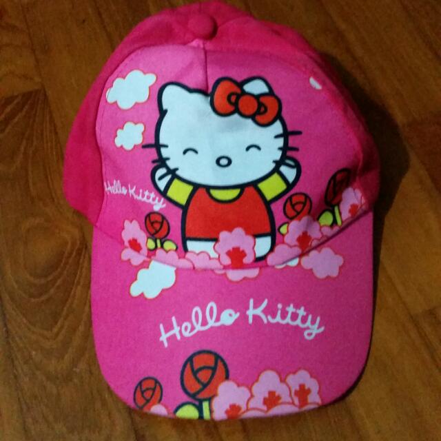 Hello Kitty Cap, Babies & Kids, Babies & Kids Fashion on Carousell