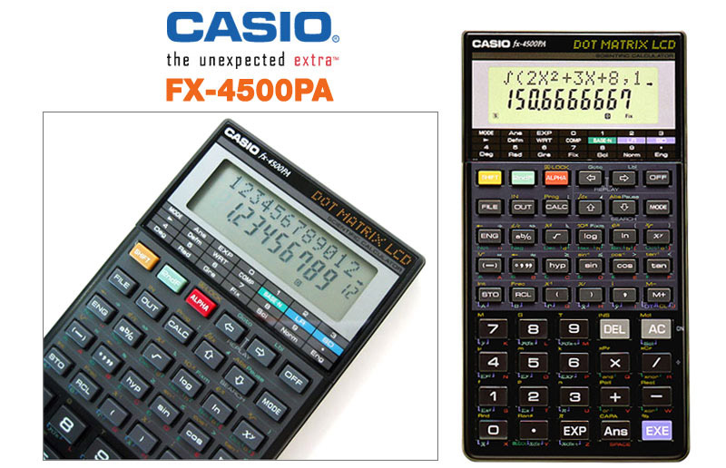 Kalkulator CASIO FX 4500PA Kalkulator