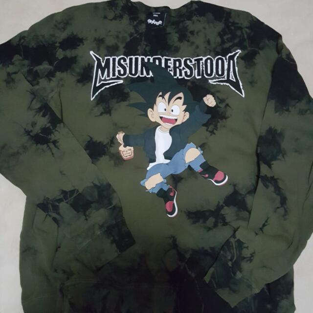 Misunderstood goku hoodie on sale