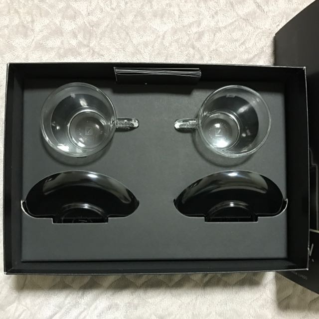 Nespresso View Lungo Cups & Saucers, TV & Home Appliances, Kitchen