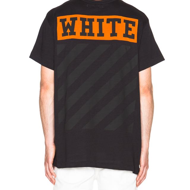 Off white orange box t shirt discount