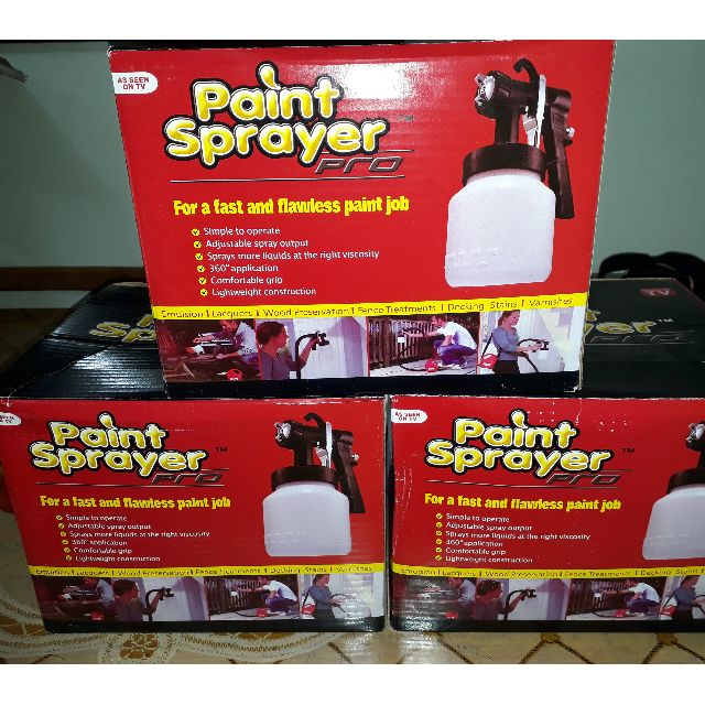Paint Sprayer Pro Paint Zoom, Furniture & Home Living, Bathroom