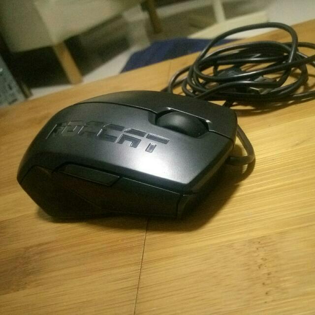 Roccat Pyra Overwatch Gaming Mouse With 2 Side Macro Buttons
