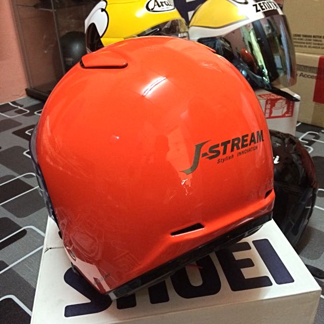 Shoei J Stream Orange, Car Accessories 