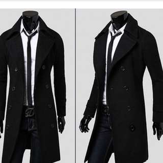 Double Breasted Trench Coat