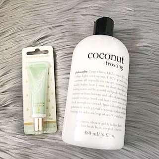 Philosophy Coconut Frosting & Lanolips Ointment