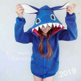 stitch jacket with hood
