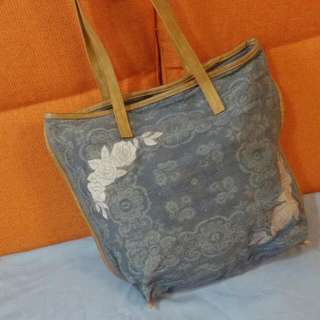 Free People Linen Embroidery Handbag630147298462751114