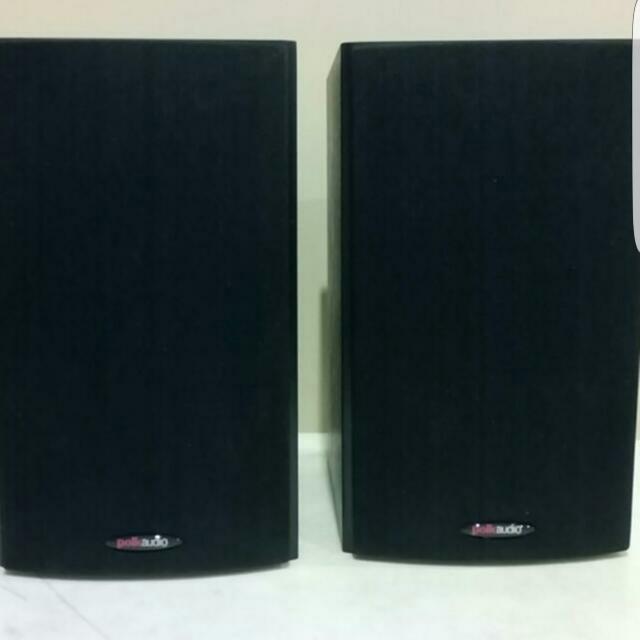 Polk Audio T15 Bookshelf Speakers Pair New Condition
