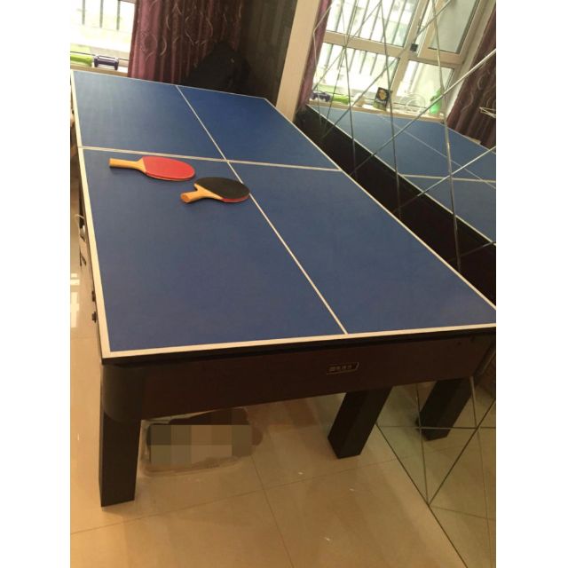 3in1 MultiPurpose Snooker Pool Table Tennis Ping Pong Game Dining Table, Furniture & Home