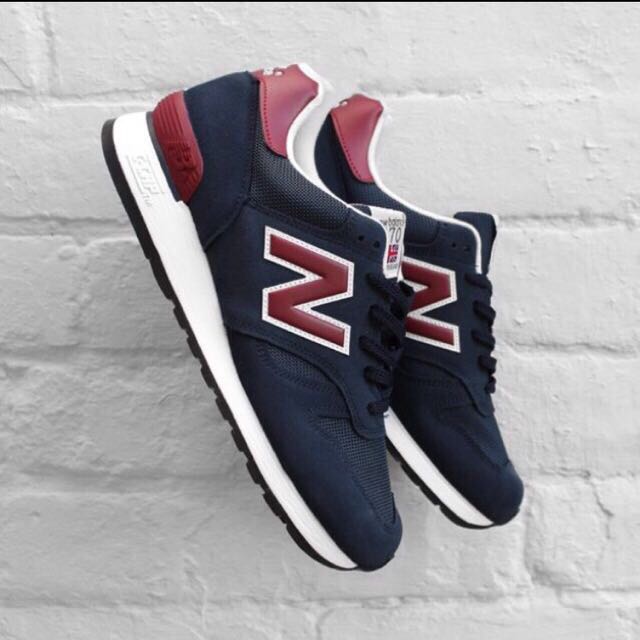 Authentic New Balance 670 Navy Red Made In England, Men's Fashion,  Footwear, Dress Shoes on Carousell
