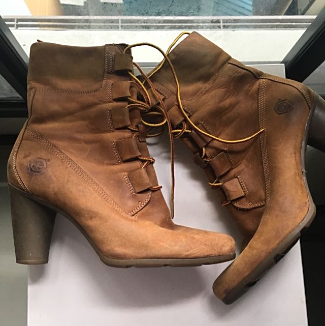 womens timberland heels