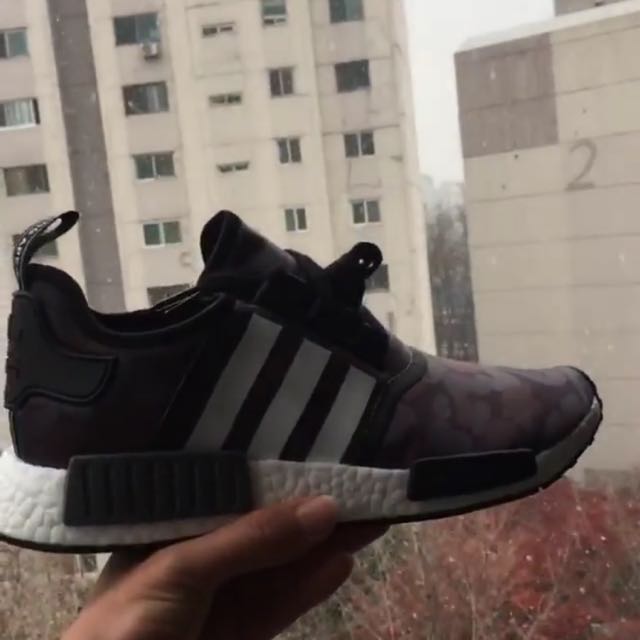 Bape nmd shop black