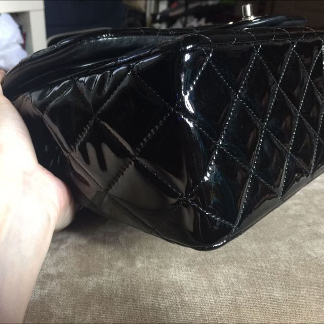 Chanel Classic Bag 5.55 Black Carousell